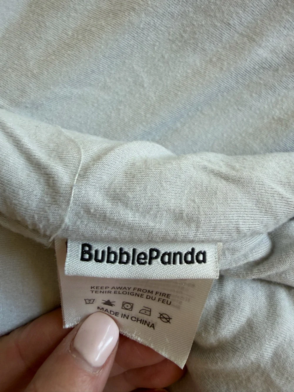 Toddler Bubble Panda Sleep Sacks size XXL 2.5 tog in Mint Green and Gray